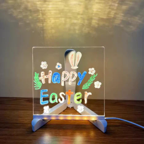 Glowing LED Drawing Board for Kids